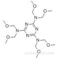 2,4,6-TRIS [BIS (METHOXIMETHILO) AMINO] -1,3,5-TRIAZINA CAS 3089-11-0